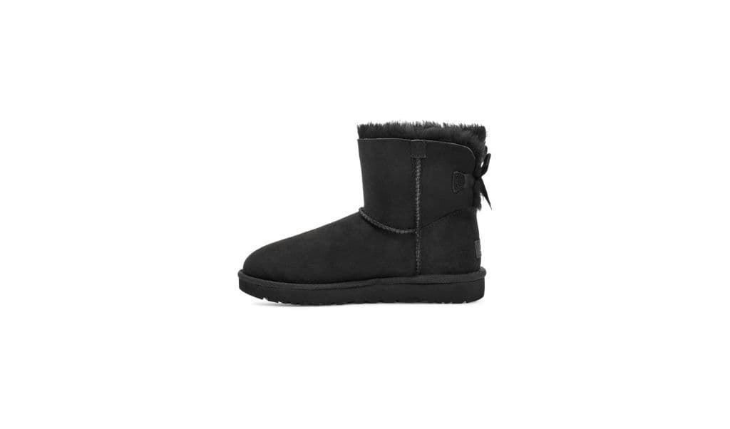 UGG_ Bota W Mini Bailey Bow II Black - Imagen 4