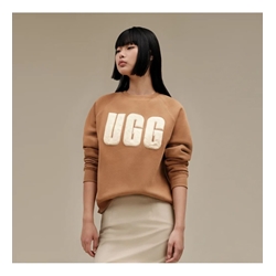UGG_ Sudadera madeline fuzzy logo tostado - Imagen 1