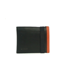 URBAN_ Cartera Aranis negro/marrón hombre - Imagen 2