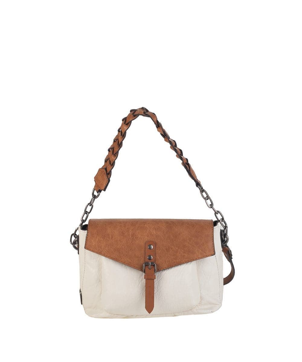 Volum Bags_ Bolso bandolera urban longan blanco - Imagen 1