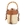 Volum Bags_ Bolso cocktail rusty cubo en beige - Imagen 1