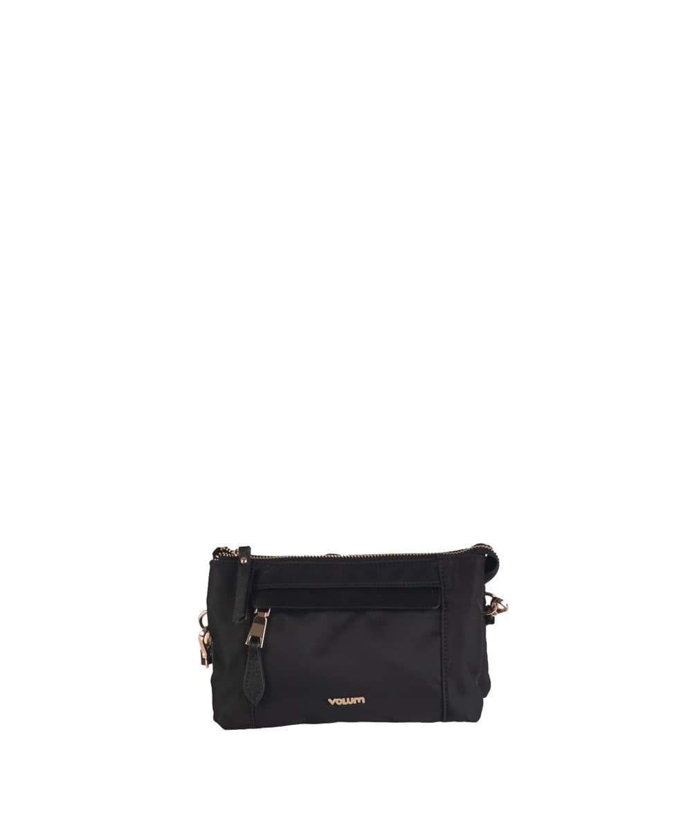 Volum Bags_ Bolso nylon bandolera negro - Imagen 1