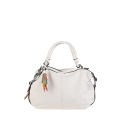 Volum Bags_ Bolso tipo bowling blanco - Imagen 1