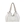 Volum_ Bolso carina de hombro en piel blanco - Imagen 1