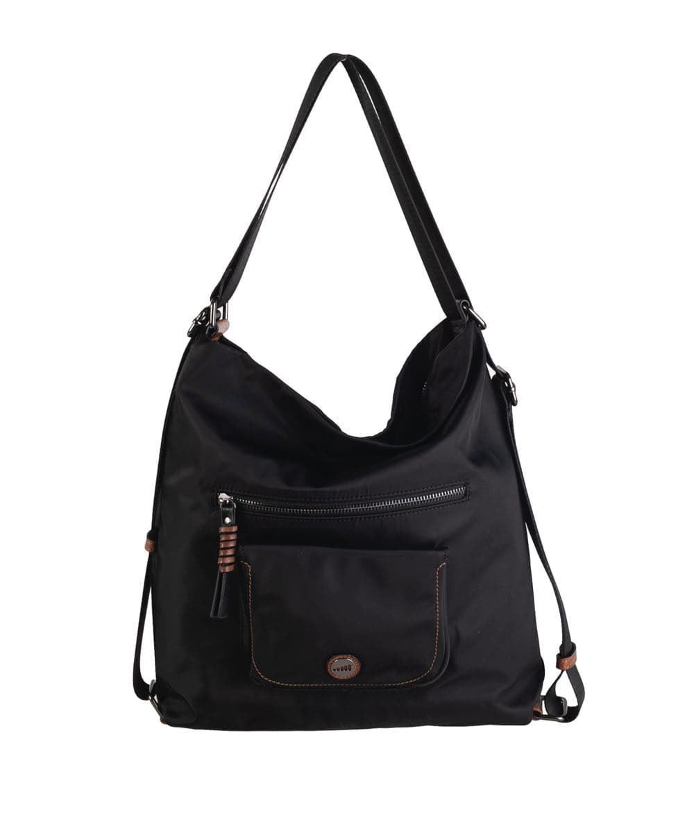 Volum_ Bolso/mochila nylon negro - Imagen 1