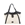 Volum_ Bolso urban crux de mano en rafia blanco - Imagen 1