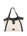 Volum_ Bolso urban crux de mano en rafia blanco - Imagen 1