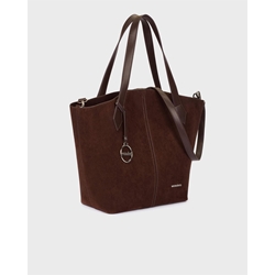 Wonders_ Bolso dune shopper serraje marrón - Imagen 2