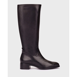 Wonders_ Botas bonjour piel negra - Imagen 1