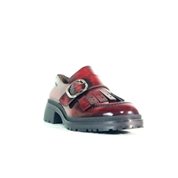 Wonders_ Zapato hebilla burdeos - Imagen 1