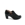 Zapato tacón negro tela/charol, Comfort Class - Imagen 2
