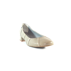 Zapato tacón bajo gris, Patricia - Imagen 1