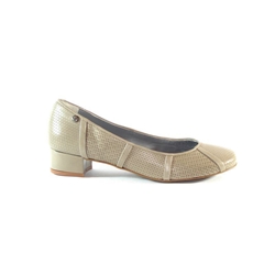 Zapato tacón bajo gris, Patricia - Imagen 2